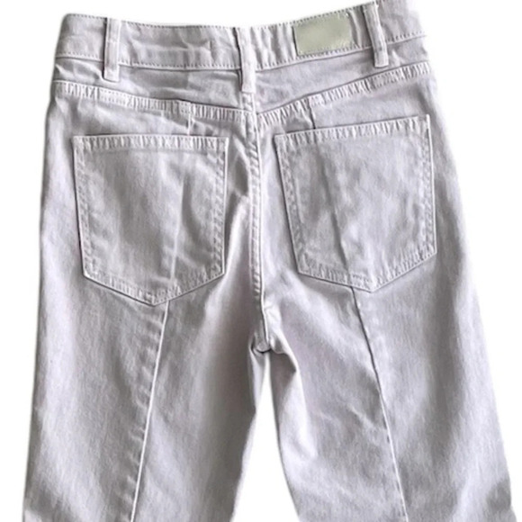 Maje Perry Purple Straight Leg High Rise Jeans Size 25 - Picture 7 of 8